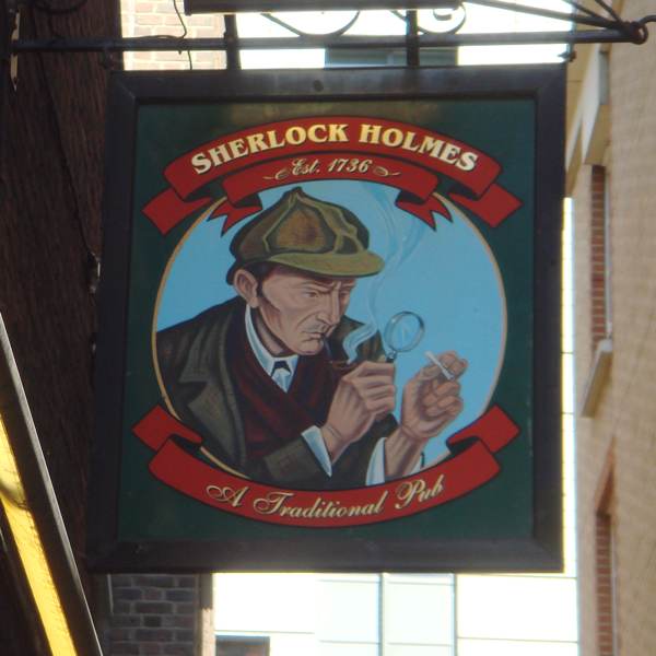 Sherlock Holmes - Pub Sign
