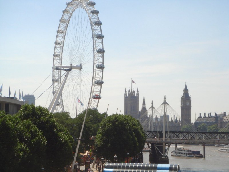 View of the Westminster by the Thames